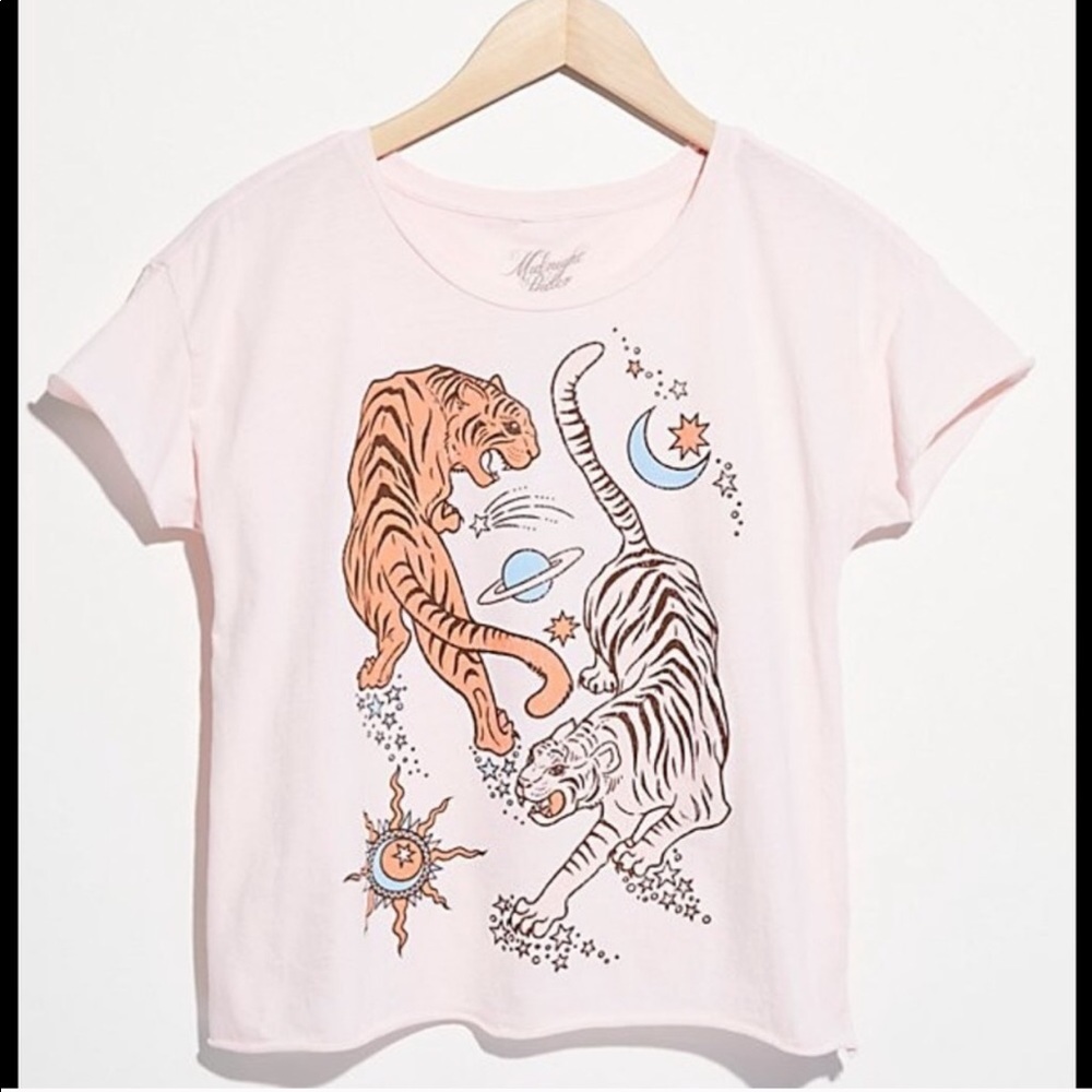 circling tiger t shirt free people